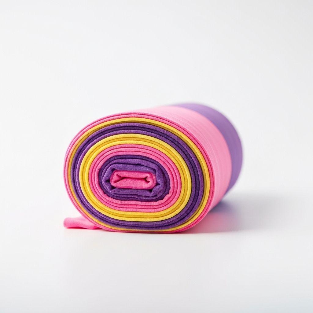 Lycra Colorida Reutilizado